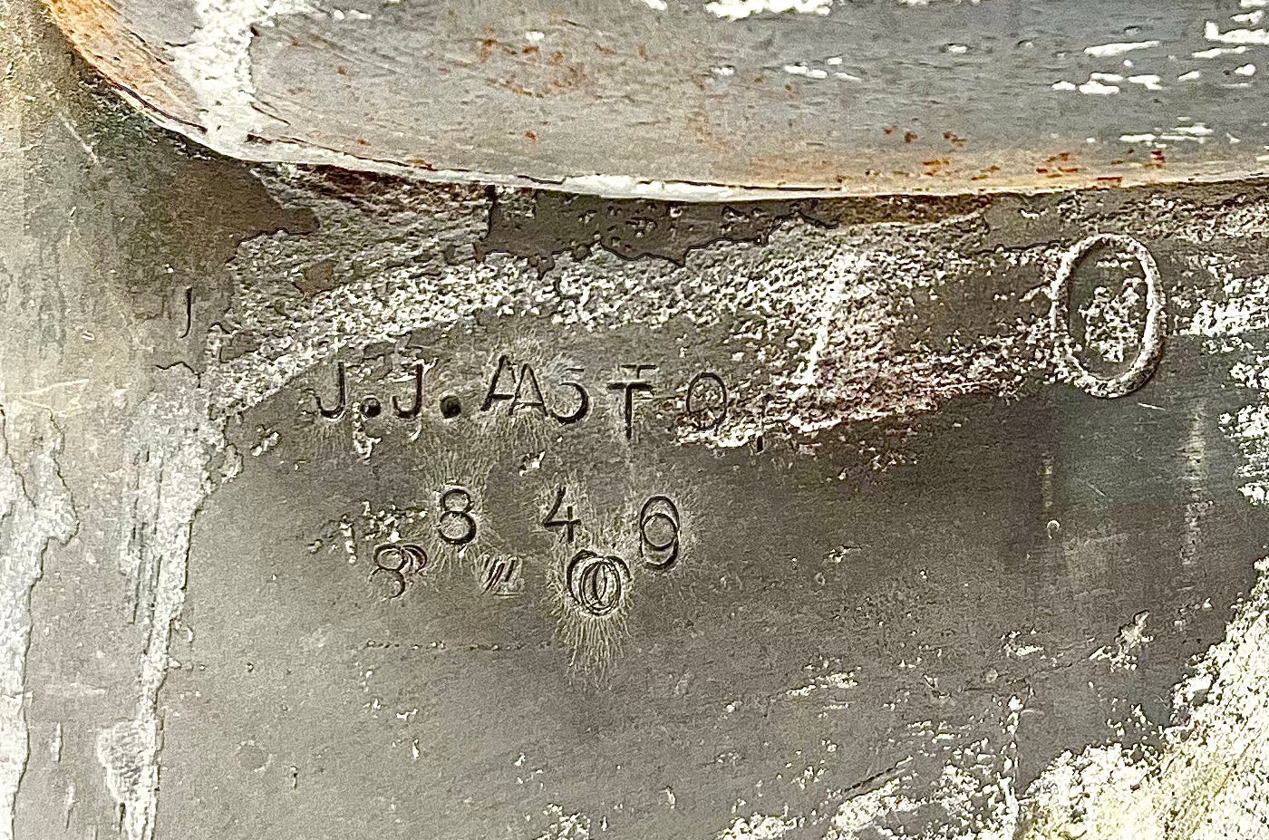 John Jacob Astor IV, Titanic Victim. Personally owned cooking pot from residential mansion. Astor’s Last Super. 3 of 3, large size.